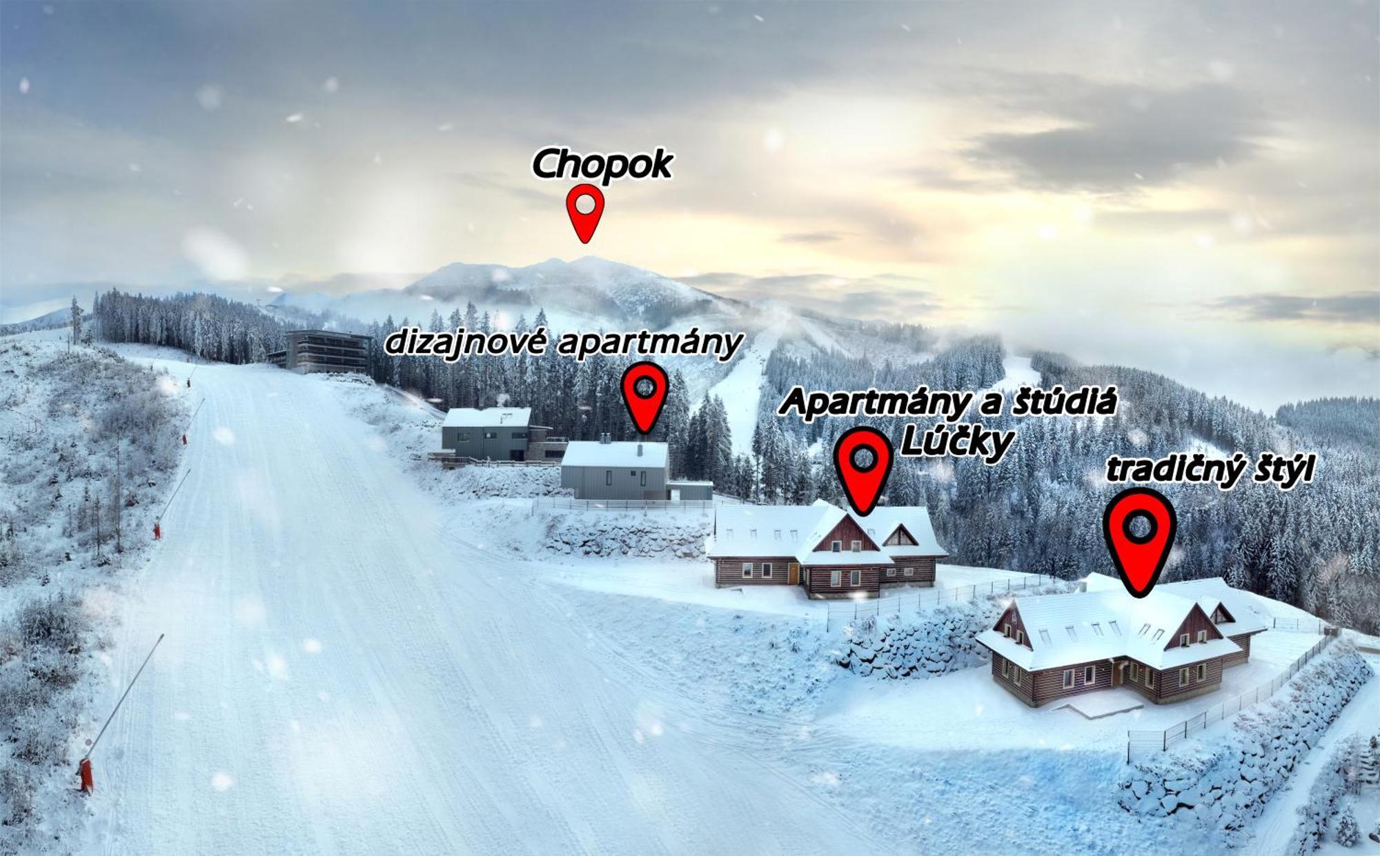 Apartmany A Studia Lucky, Ski-In Ski-Out ,Chopok Jasna, Demaenovska Dolina ภายนอก รูปภาพ