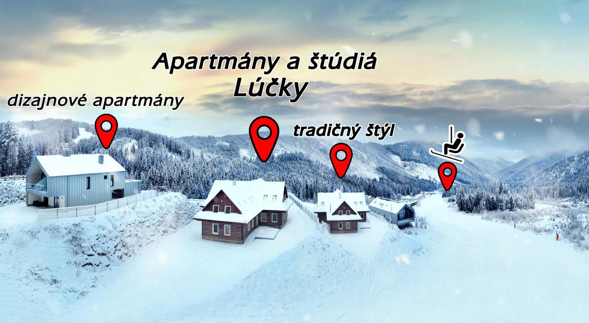 Apartmany A Studia Lucky, Ski-In Ski-Out ,Chopok Jasna, Demaenovska Dolina ภายนอก รูปภาพ